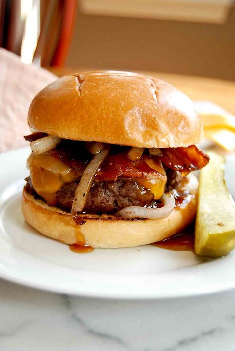 Sweet And Spicy Bacon Smash Burger (Whataburger Copycat) | Front Range Fed Sweet And Spicy Burger Sauce, Spicy Burger Recipes, Sweet And Spicy Bacon, Burger Sauce Recipe, Spicy Sauce Recipe, Steakhouse Burger, Burger Sauces Recipe, Spicy Bacon, Spicy Burger