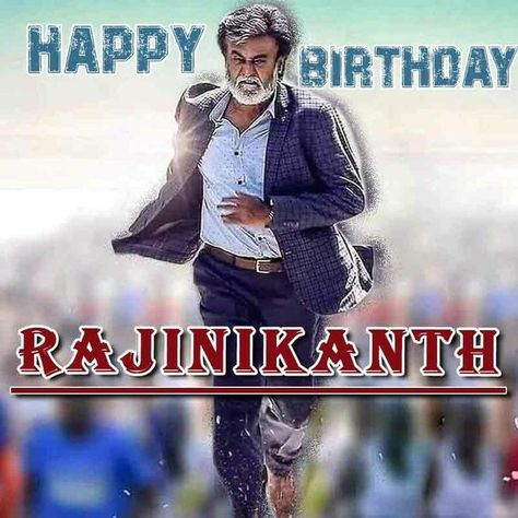 Happy Birthday Rajinikanth, Rajinikanth Birthday, Birthday Cake Wishes, Bus Conductor, Film Acting, Whatsapp Status Images, Status Images, Film Institute, Different Quotes