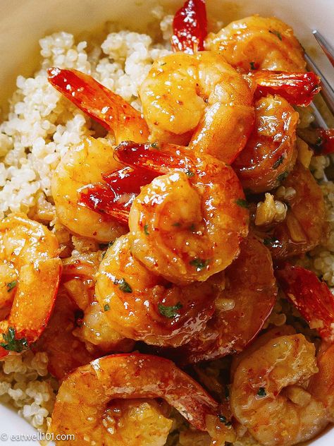 Dash Meals, Honey Garlic Shrimp And Broccoli, Easy Honey Garlic Shrimp, Garlic Shrimp And Broccoli, Oven Shrimp Recipes, 15 Minute Meals Dinners, Honey Shrimp, Honey Garlic Shrimp, Seafood Meals