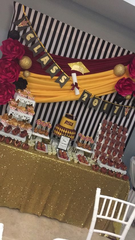 #graduation #ASU #ArizonaState #gradideas Asu Graduation Party, Asu Graduation, Graduation Ideas, Arizona State, Graduation Party