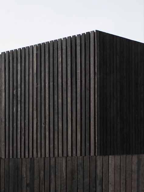 Photo by Ben Hosking. Architectural Textures, Porter Classic, Black Houses, Timber Cladding, Architectural Practice, Ground Floor Plan, Best Wordpress Themes, White Houses, Residential Architecture