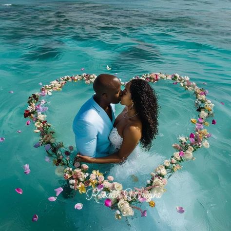 Beach Wedding Renewal, Wedding Renewal Ideas, Pursuit Of Love, Underwater Wedding, Anniversary Pics, Classy Beauty, Renewal Wedding, Content Creating, Anniversary Shoot