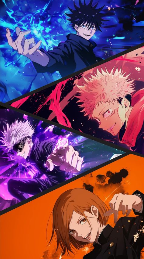 【JUJUTSU KAISEN】 ⁀➷ Wallpaper ✪ Jujutsu Kaisen Phone Wallpaper, Jujutsu Kaisen Wallpaper, Kuroko Basket, Jujutsu Kaizen, Anime Picture Hd, Anime Pic, Anime City, Anime Drawing Books, Recent Anime