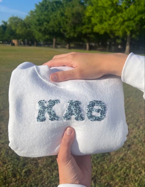 kappa alpha theta sorority sweatshirt Sorority Embroidered Sweatshirt, Kappa Alpha Theta Merch, Sorority Letters Sweatshirt, Theta Sweatshirt, Theta Merch, Sorority Sweatshirts, Theta Sorority, Sorority Letters, Letter Sweatshirt