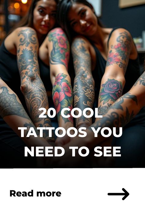 20 Cool Tattoos You Need to See Colorful Sleeves For Women Tattoo, Women Color Tattoos, Colorful Sleeve Tattoos For Women, Bright Color Tattoos For Women, Colorful Arm Tattoos For Women, Sleeves For Women Tattoo, Tattoos Trendy, Colorful Sleeve Tattoos, Colour Tattoo For Women