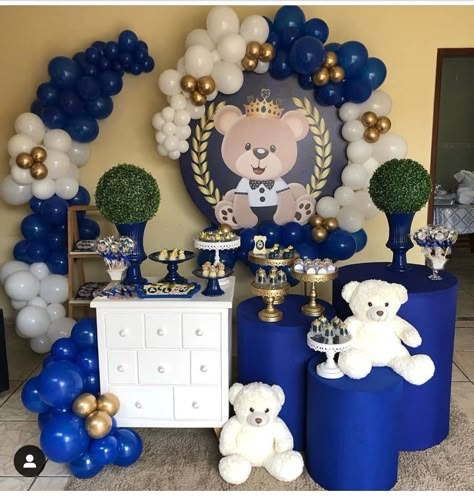 Winter Baby Shower Themes, Prince Birthday Party, Baby Shower Favors Diy, Baby Shower Theme Decorations, Baby Shower Deco, We Can Bearly Wait, Bearly Wait, Girl Baby Shower Decorations