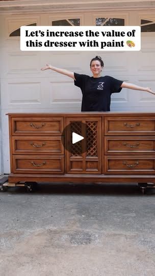 42K views · 15K reactions | With the help of @wiseowlpaint one hour enamel, I’d say it’s definitely worth more than I paid for it ❤️

What do you think it’s worth now? 

Paint color: Raven by @wiseowlpaint 

#sponsored #furnitureflip #furnituremakeover #diy #wiseowlpaint #wiseowl #wiseowlonehourenamel | Amanda Becker Wise Owl Paint, Furniture Tools, Amazing Furniture, Furniture Flip, Furniture Flips, Furniture Refinishing, Wise Owl, Furniture Renovation, Furniture Makeover Diy