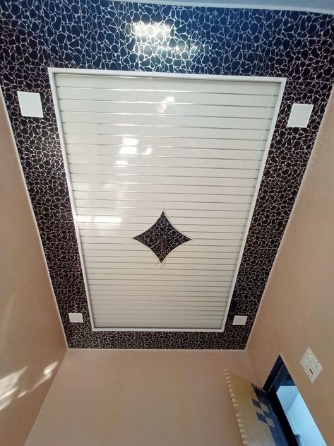 Pvc Ceiling Design Bedroom, Pvc Panel Ceiling Design, Pvc Wall Panels Designs, Plaster Ceiling Design, Pop Design For Hall, Pop Design For Roof, Pvc Ceiling Panels, Shiv Ratri, Wall Wardrobe Design