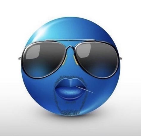 Emoji People, Emoji Man, Wearing Shades, Emoji Drawings, Blue Emoji, Funny Emoji Faces, Emoji Backgrounds, Emoji Faces, Silly Faces