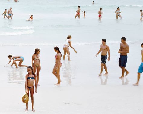 Massimo Vitali on Instagram: “Cabo Frio, detail, 2001. . . #massimovitali #brazil #cabofrio #water #beach #seaside #people #summer #hotdays #playing #kids” Beach Scenes Photography, People On The Beach Photography, People At Beach, Normal People Beach Scene, Beach Reference, Massimo Vitali, People On The Beach, People On The Beach Paintings, Beach Film Photography 35mm