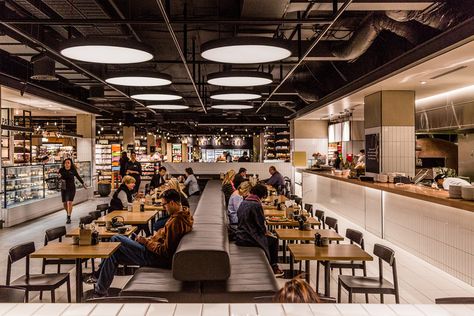 Australian Interior Design Awards Foodhall Design Interiors, Foodcourt Design Interiors Food Court, University Food, Canteen Design, Food Court Design, Cafeteria Design, Australian Interior, Supermarket Design, Australian Interior Design