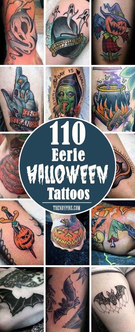 There is no better way to commemorate Halloween than by getting a Halloween-themed tattoo. Horror Theme Tattoo, Halloween Themed Tattoos, Halloween Inspired Tattoos, Movie Character Tattoos, Baking Tattoo, Halloween Tattoos Sleeve, Wholehearted Living, Themed Tattoos, Lantern Tattoo