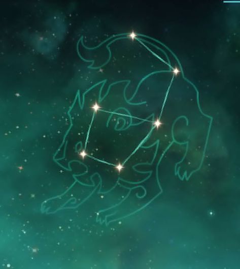 Jean Genshin, Constellation Art, Leo Constellation, Star Constellations, Anime Background, Runes, Constellations, Art Inspo, Anime Icons