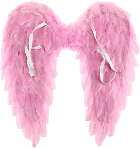 Amazon.com: Feather Halloween Decoration Scene Layout Angel Wings Dance Party Cosplay Costumes Show Masquerade Stage Props (Color : Pink, Size : 45x45cm) : Clothing, Shoes & Jewelry Cosplay Wings, Angel Feather, Black Angel Wings, Feather Angel Wings, Angel Feathers, Stage Props, Halloween Christmas Decorations, Pink Angel, Angel Costume