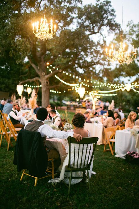 Backyard Wedding Lighting, Wedding Wednesday, Wedding Lighting, Lighting Chandeliers, Outdoor Wedding Reception, Wedding Set Up, Future Mrs, Wednesday Morning, Beautiful Backyards