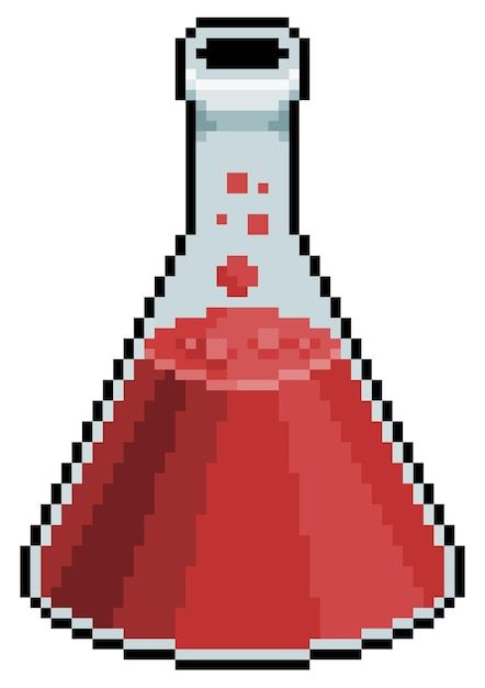 Pixel Art Potion Bottle, Dp Blast, Pixel Art Games, Classroom Games, Stitch Ideas, Science Lab, Potion Bottle, Science Art, Game Item