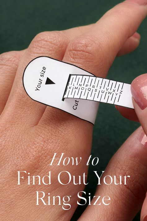 We often get asked 'How do I find my ring size?'. Easy. Head to our site to get our jeweller's tips on how to measure your fingers (or ring) to find your perfect ring size. Also we have a downloadable ring sizer and ring size guide (to help measure exisiting rings.) How To Find Your Ring Size, Diy Nail Ring, How To Know Your Ring Size, Ring Size Guide Printable, Ring Sizer Printable, How To Size Your Finger For A Ring, How To Find Ring Size At Home, Ring Size Chart, How To Find Your Ring Size At Home