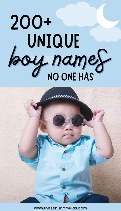 These unique boy names are some you've never heard before! If you want a rare baby name for your son, look no further than this list of over 200 unique boy names no one has Baby Biy Names, Long Boy Names, Baby Boy Names Rare, Traditional Boy Names, Boys Names Rare, Powerful Boy Names, Short Boy Names, V Name, Popular Boy Names