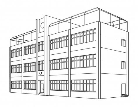 Anime Building Drawing, School Building Drawing Reference, Japanese School Layout Bloxburg, Anime School Building, School Drawing Building Anime, School Building Design Drawing, School Manga Background, Japanese School Layout, Korean High School Building