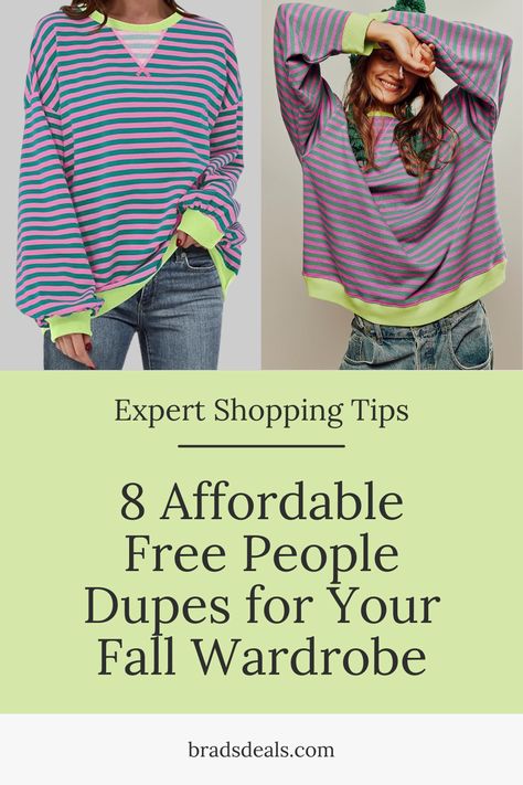 We’re sharing our top 8 favorite Free People dupes that you can pick up for a fraction of the cost of the real deal. 

As matter of fact, everything on our “dupe” list is under $50! In this article, you’ll find a trendy mix of lightweight, boho-chic styles that will help you bridge the gap between summer and fall. Free People Diy, Between Summer And Fall, Free People Aesthetic, People Aesthetic, Capsule Wardrobe Pieces, Classic Capsule Wardrobe, Spyder Men, People Brand, Mens Parka