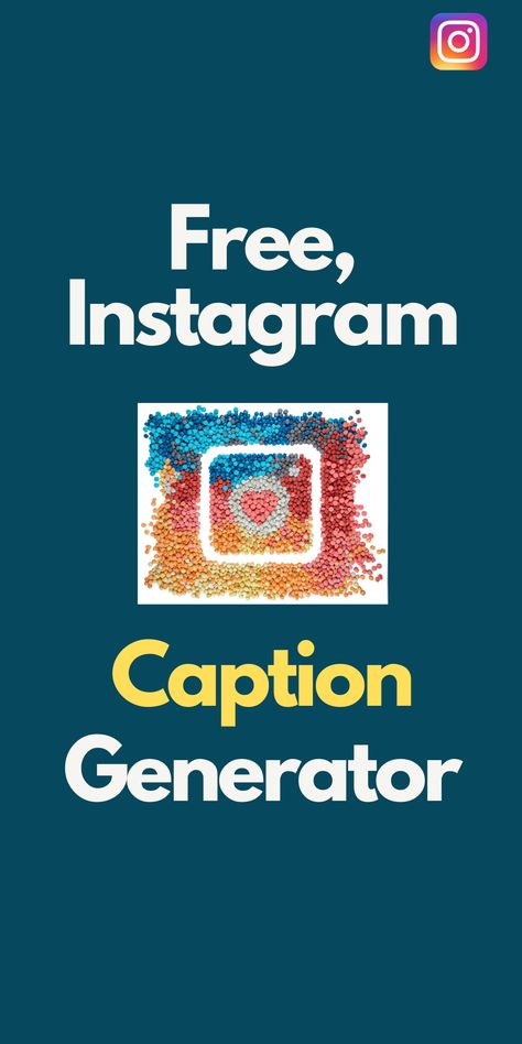 Free Instagram Caption Generator Marketing Icon, Perfect Captions, Ig Captions, Instagram Creative Ideas, Caption For Yourself, Media Management, Futuristic Art, Instagram Creative, Free Instagram