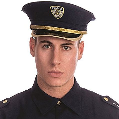 Dress Up America Police Hat Adults *** See this great product. Police Dress, Police Logo, America Dress, Police Hat, Police Costume, Police Uniforms, Costume Store, School Play, School Accessories