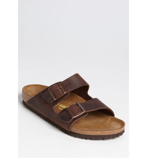 Main Image - Birkenstock 'Arizona' Slide   (Men) Mary Jane Shoes Black, Birkenstock Sandals, Skechers Women, Birkenstock Arizona, Women Men Shoes, Birkenstock Shoes, Slipper Shoes, Womens Clogs, Shoe Obsession