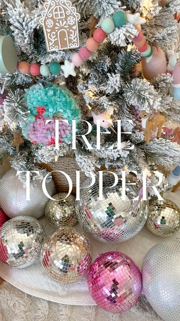 Disco Ball Tree, Tree Topper, Disco Ball, Tree Toppers, I Can, Canning, Christmas