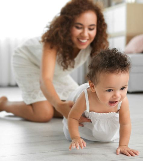 Baby Milestones: Your Child's First Year of Development Teach Baby To Crawl, Help Baby Crawl, Goofy Face, Baby Walking, Child Rearing, Developmental Milestones, Crawling Baby, Do Baby, Time Kids