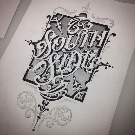 Victorian Lettering, Lettering Tattoos, Fancy Writing, Chicano Lettering, Tattoo Lettering Styles, Calligraphy Tattoo, Calligraphy Drawing, Hand Lettering Cards, Calligraphy Text