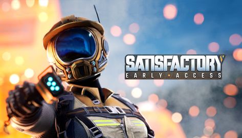 Satisfactory Game, Gta V 5, Goat Simulator, Install Game, Digital Key, Coffee Stain, Factory Building, Building Games, Game Download Free