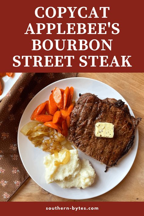 Bourbon Street Steak is tender, juicy, and packs big flavor from Cajun seasoning and a touch of honey in the marinade. It has a slight char on the outside and is cooked perfectly to melt in your mouth - every bite will bring you on a trip to Bourbon Street. Bourbon Street Steak, Summer Barbecue Food, Barbecue Ideas, Bourbon Steak, Summer Produce, Gumbo Recipe, Creole Recipes, Steak Recipe, Bourbon Street