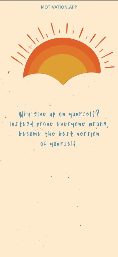 Why give up on yourself? Instead prove everyone wrong, become the best version of yourself. From the Motivation app: https://motivation.app Worry Quotes Bible, Do Not Worry Scripture, Worry Scripture, Worry Bible Verses, Dont Worry About Tomorrow, Gospel Quotes, Motivation App, Ayat Quran, Beautiful Bible Verses