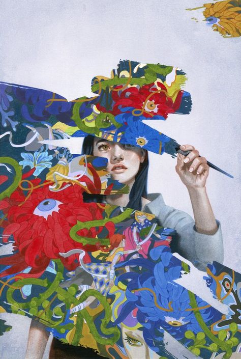 Tran Nguyen Tran Nguyen, Really Cool Drawings, Motion Designer, Collage Art Projects, Creative Drawing, Art Studies, Art Portfolio, Art Block, Colored Pencil