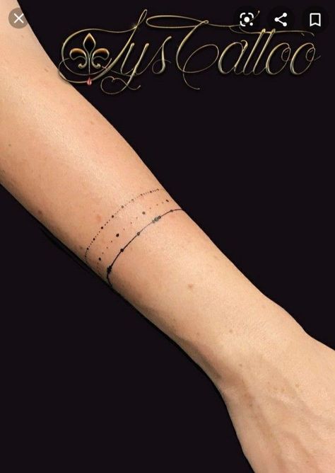 Dainty Arm Band Tattoo, Bracelet Tatoos, Bracelet Tattoo Design, Tattoos Pulseras, Armband Tattoos For Men, Wrist Bracelet Tattoo, Tato Henna, Armband Tattoo Design, Marquesan Tattoos