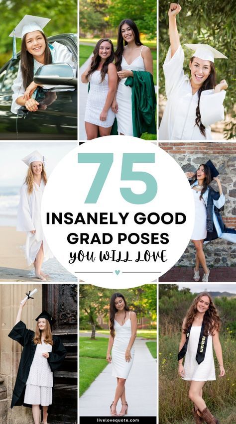 OMG LOVE these graduation photoshoot ideas! These grad poses will give you the inspo you need. You'll find graduation poses cap and gown, graduation poses with friends, graduation poses with family, high school graduation photoshoot, creative graduation photoshoot ideas, college graduation photoshoot ideas, cool graduation pictures, university graduation pictures ideas, and more. I hope you enjoy these cute grad photo ideas. Graduation Poses With Friends, Graduation Poses Cap And Gown, School Graduation Photoshoot, Photoshoot Ideas Graduation, Creative Graduation Photoshoot, Cap And Gown Poses, Grad Photoshoot Ideas, Aesthetic Graduation Pictures, University Graduation Pictures