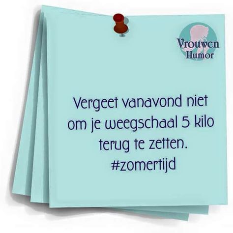 Vergeet vanavond niet om je weegschaal 5 kilo terug te zetten #zomertijd Woman Humor, Diet Pills That Work, Nice Words, Diet Quotes, Words Beautiful, Diet Humor, Dutch Quotes, Good Day Song, Video Games For Kids