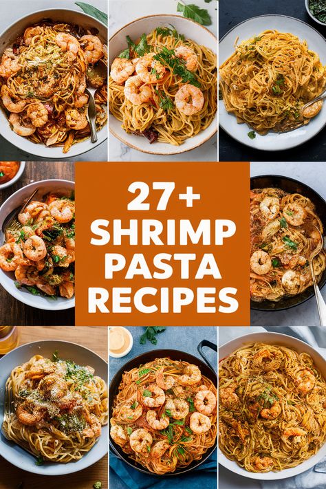 27+ Delicious Shrimp Pasta Recipes That Will Make Your Dinner Extraordinary!... Savor the magic of shrimp pasta with these tasty recipes that will make every dinner special!... From creamy garlic sauces to zesty lemon flavors each dish is a delightful treat. Perfect for seafood lovers and pasta fans alike. Try these ideas for a fun family meal tonight!... Shrimp spaghetti linguine garlic sauce. https://ostrali.com/foodr/shrimp-pasta-recipes Grilled Shrimp Pasta Recipes, Dinner Recipes With Shrimp, Pasta And Shrimp Recipes, Shrimp Recipes Pasta, Spaghetti Shrimp, Shrimp Pasta Primavera, Shrimp Spinach Pasta, Garlic Shrimp Pasta Recipes, Seafood Spaghetti