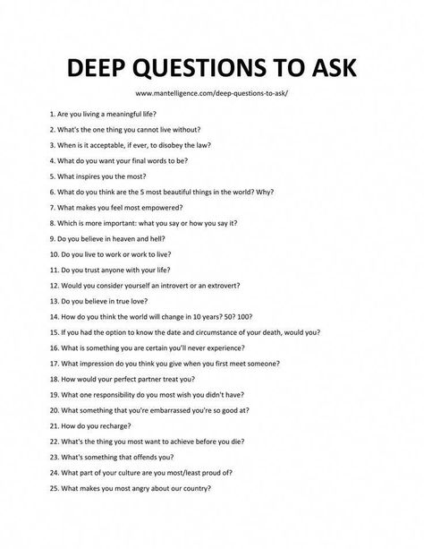 There's something great about knowing someone deeper. These deep questions to ask will help you spark meaningful conversations. Questions Thought Provoking, Podcast Topics Ideas Funny, Friends Conversation, Funny Conversation Starters, Question Games, Deep Conversation Topics, Conversation Starter Questions, Questions To Get To Know Someone, Topics To Talk About