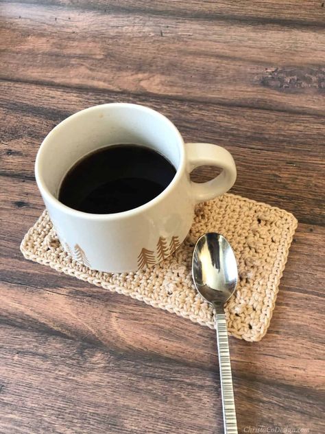 Crocheted Mug Rugs, Mug Rug Patterns Crochet, Crochet Mug Rug Free Pattern, Crochet Mug Rugs Patterns Free, Mug Rug Crochet, Crochet Mug Rug, Rug Crochet Pattern, Mug Rug Pattern, Crochet Dish Cloth Free Pattern