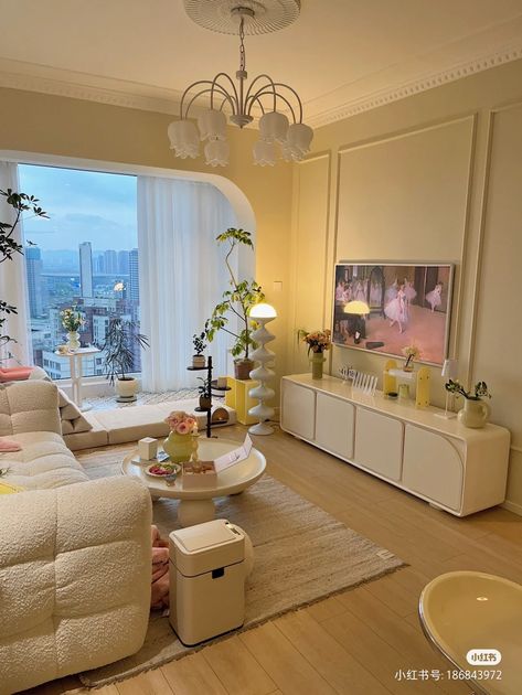 Xiaohongshu Living Room, Korean Home Interior, Korean Living Room, Korean Apartment Interior, Modern Sofa Design, Luxury Sofa Set, Sofa Design Ideas, Korean Home Decor, Aesthetic Apartment