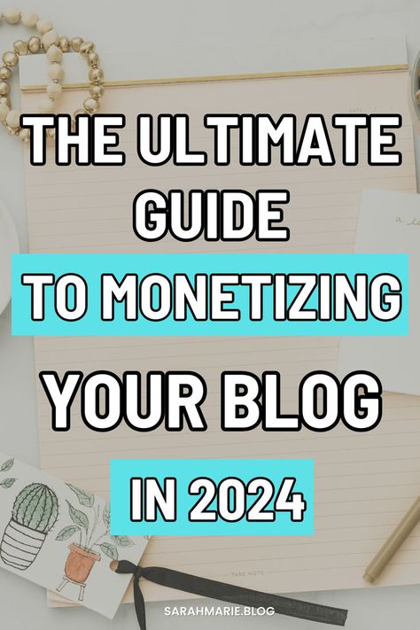 Struggling to make money with your blog? This Ultimate guide to monetizing your blog is exactly what you need! Take advice from a full time blogger making $2,000 a month blogging. you'll find the best strategies for monetizing your blog. Get ready to transform your blogging journey and start making money blogging in 2024! Make Money From Blogging, Blogging In 2024, How To Make Money Blogging, Llc Formation, Making Money Blogging, Sarah Marie, Blogging Business, Earn Money Blogging, Sales Promotion