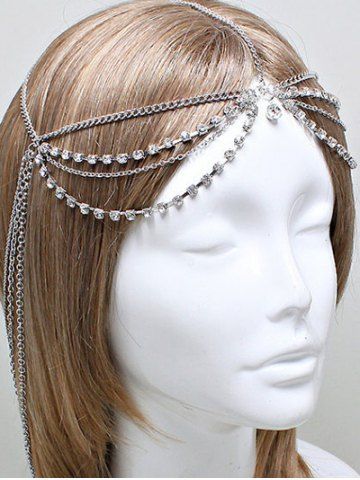 Hair Chain Jewelry, Chain Headpiece, Headband Bridal, Hair Chains, Bohemian Hairstyles, Head Chain, Head Jewelry, Boho Headband, Rhinestone Headband