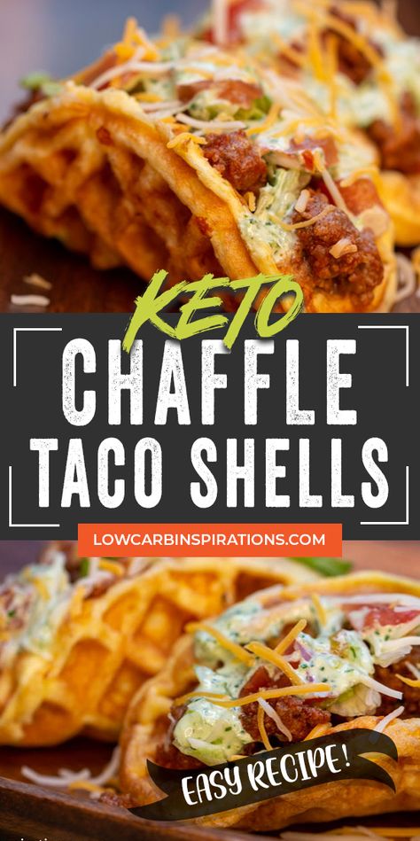 Keto Taco Chaffle, Small Waffle Maker Recipes Keto, Ground Beef Chaffle, Taco Chaffle Recipe Keto, Chaffle Sandwich Ideas, Chaffle Dinner Recipe, Chaffle Recipes Easy Keto, Chaffle Recipe Keto Easy Cream Cheese, Chaffle Meals