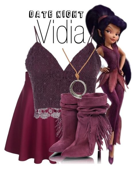 "Vidia~ DisneyBound" by basic-disney ❤ liked on Polyvore featuring Related and Rebecca Pinto Tinkerbell And Vida Halloween Costume, Vidia Inspired Outfits, Vidia Disneybound, Vidia Tinkerbell Costume, Purple Themed Outfits, Vidia Costume, Tinkerbell Inspired Outfits, Activities Outfit, College Costume Ideas