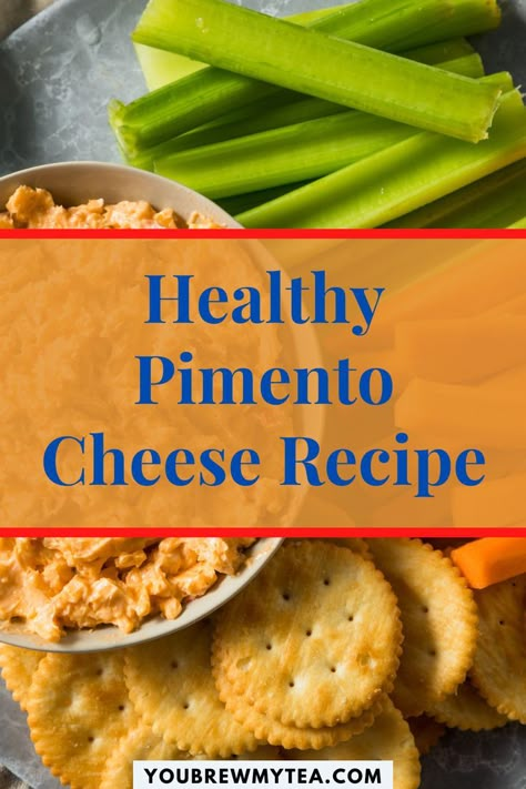 Healthy Pimento Cheese, Healthy Cheese Recipes, Pimento Cheese Recipe, Tasty Sandwiches, Pimento Cheese Dip, Homemade Pimento Cheese, Pimento Cheese Spread, Healthy Cheese, Pimento Cheese Recipes