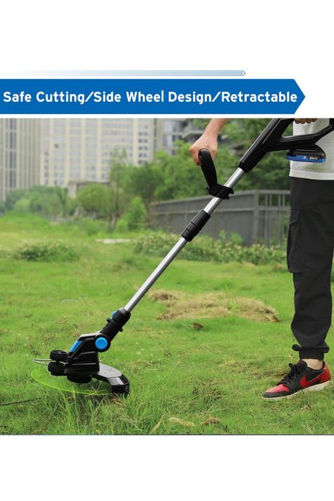 20V Electric Lawn Mower Li-ion Battery Cordless Grass Trimmer 12in Auto Release String Cutter Pruning Garden Tools By PROSTORMER US $83.50 Outdoor Paradise, Lawn Care, Lithium Battery, Lawn Mower, Outdoor Power Equipment, Garden Tools, Batteries, Lawn, Electricity