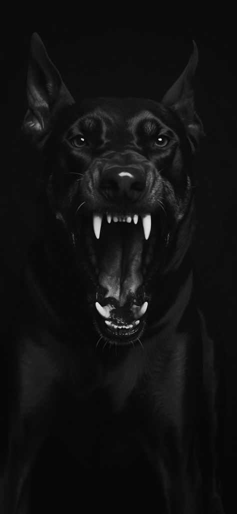 Perro Doberman Pinscher, Usa Wallpaper, Wild Animal Wallpaper, Iphone Wallpaper Hd, Scary Dogs, Scary Animals, Doberman Dogs, Phone Wallpaper For Men, Dog Wallpaper