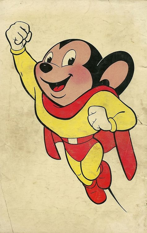 Mighty Mouse will save the day!  Mr. Trouble never hangs around! 60s Cartoons, Yard Wall, Butter Rum, Old Cartoon Characters, Mighty Mouse, Childhood Characters, Old School Cartoons, School Cartoon, Looney Tunes Characters