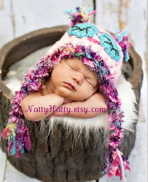 --- Use coupon code MOTHER to take 15% OFF crochet Owl Hat handmade Dormilona Pink Newborn to by NattyHatty, $25.99 Newborn Christmas Photos, Unisex Crochet, Crochet Owl Hat, Girls Crochet Hats, Boy Crochet, Owl Costume, Baby Clothes Organization, Pink Newborn, Owl Hat